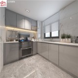 湖濱國(guó)際現(xiàn)代三房廚房